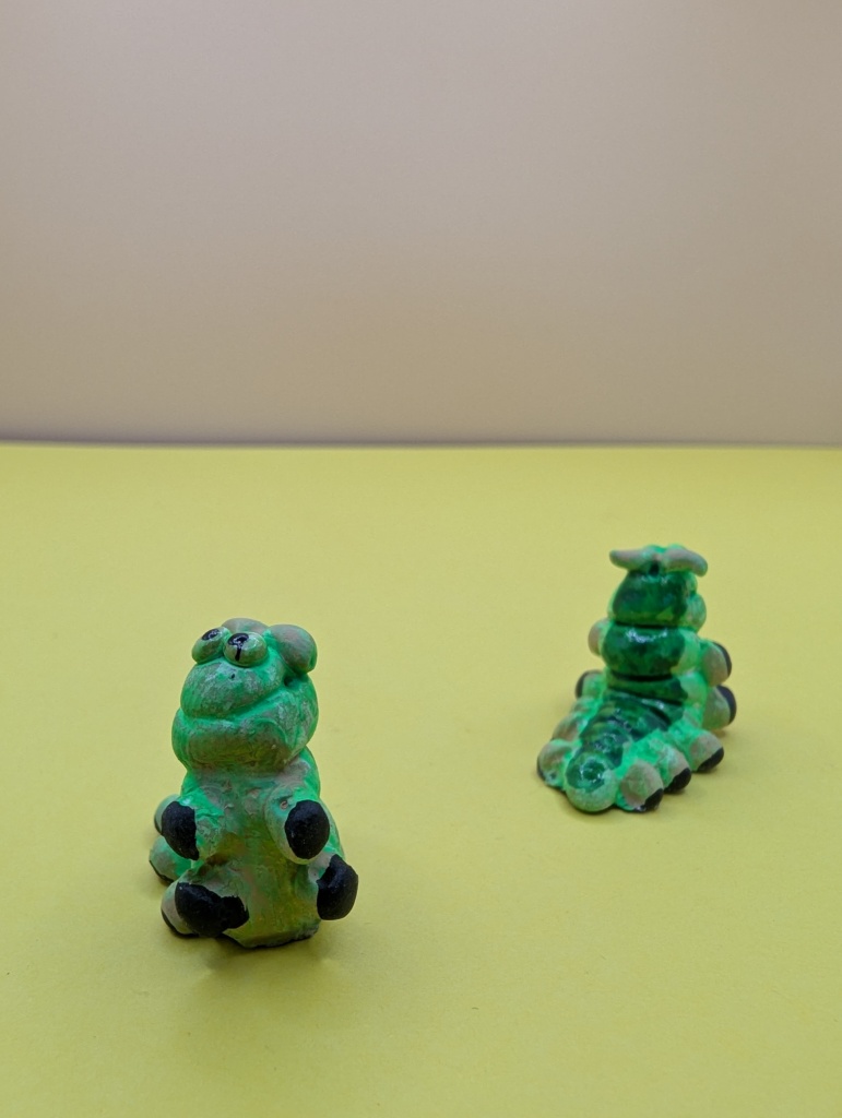 caterpillar collection green