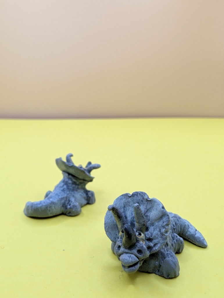dinosaur collection triceratops