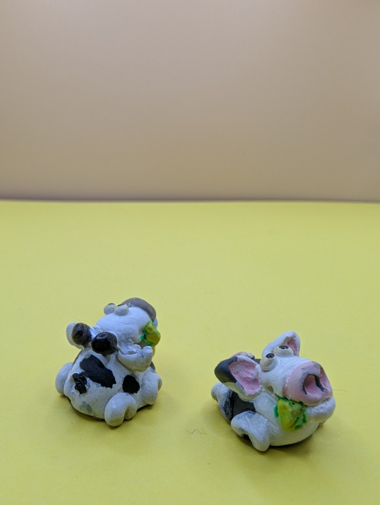 farmyard collection cow