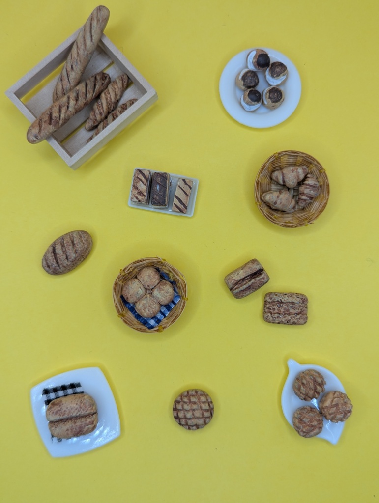 minature food collection bakery
