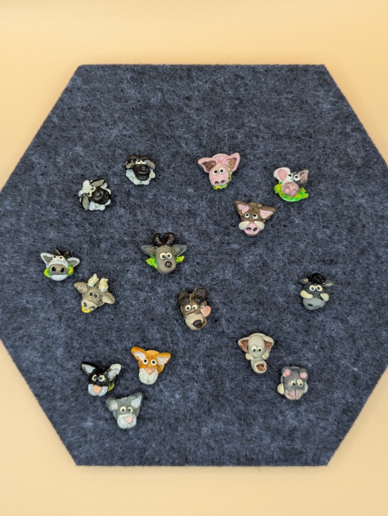 pin collection aninals