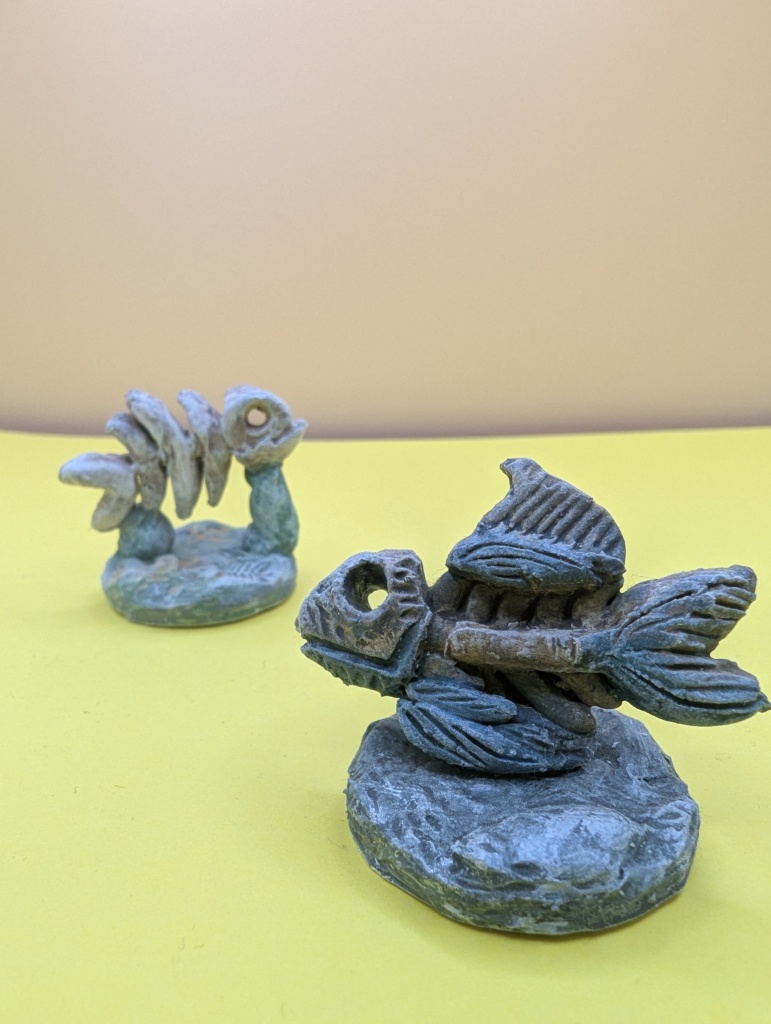skull and bone collection fish