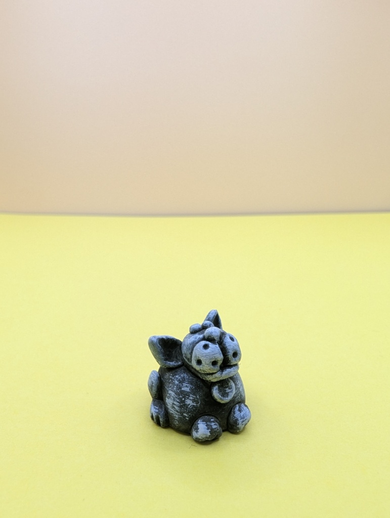 stone animal collection cat