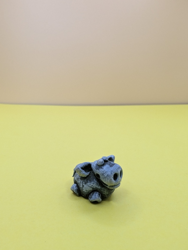 stone animal collection cow 2