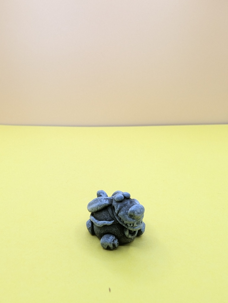 stone animal collection dog